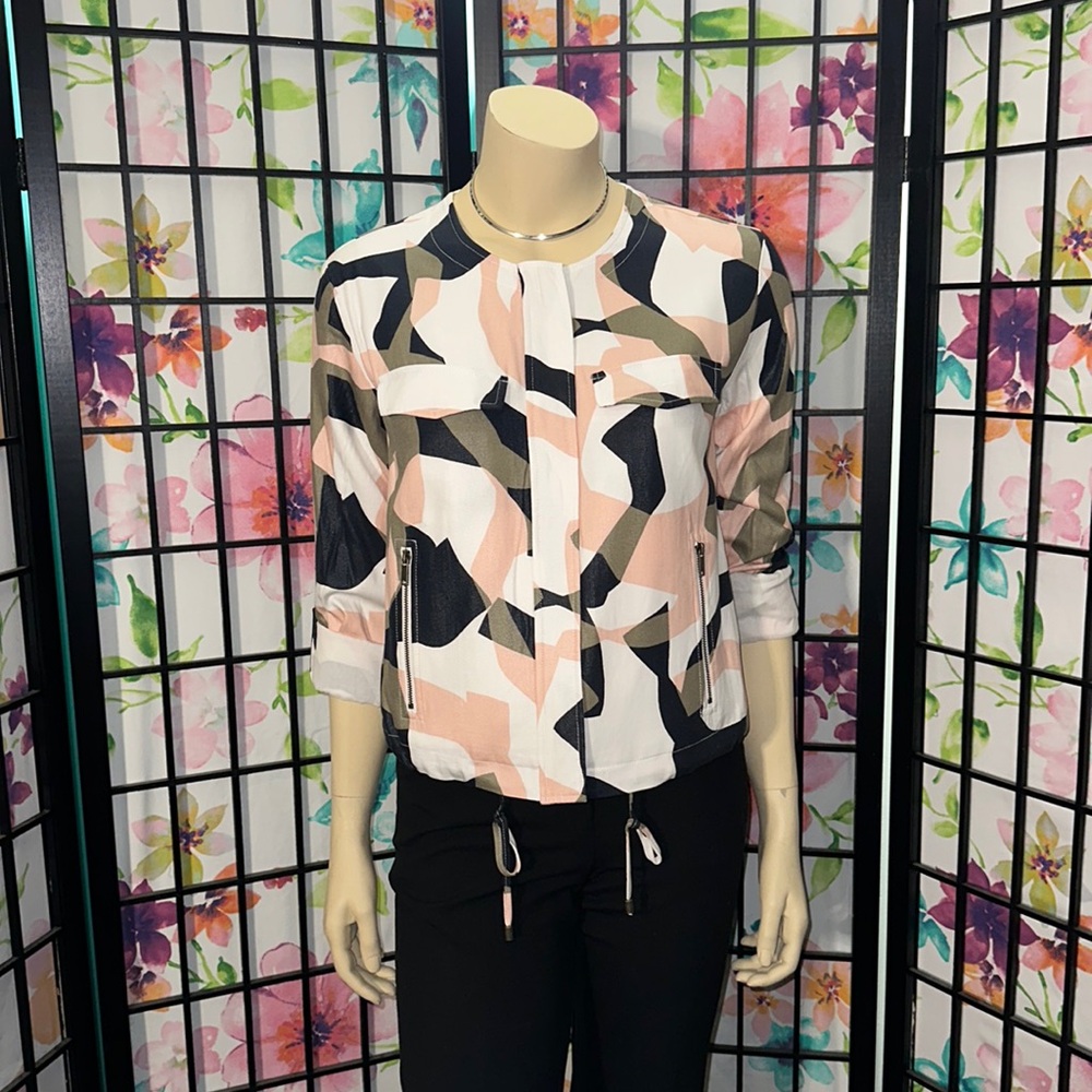 DKNY Geometric Jacket
